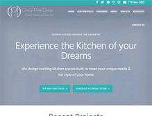 Tablet Screenshot of cherylpettdesign.com